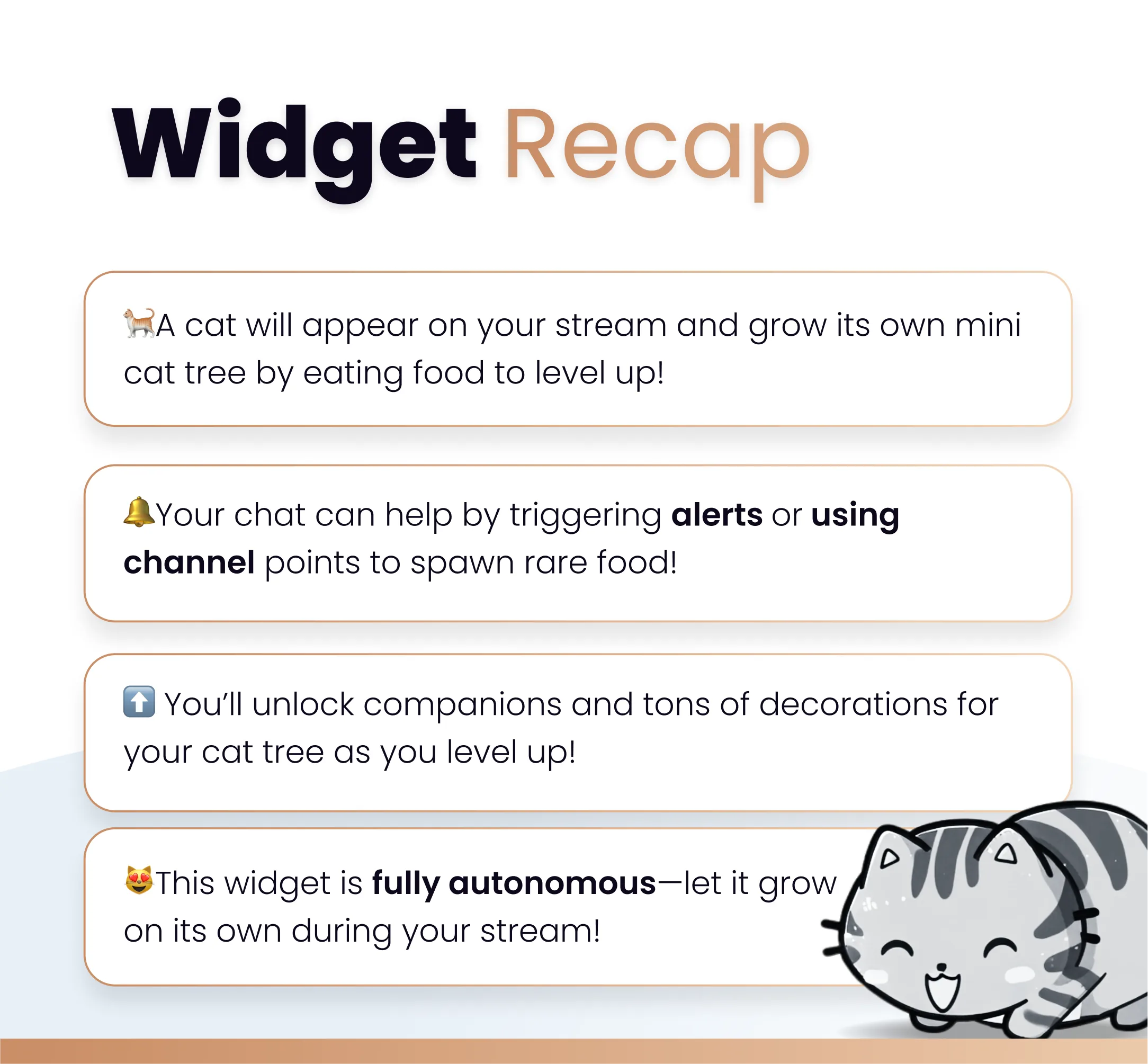 Widget Cats Paradise - Preview Image 8 | NeoStreamShop