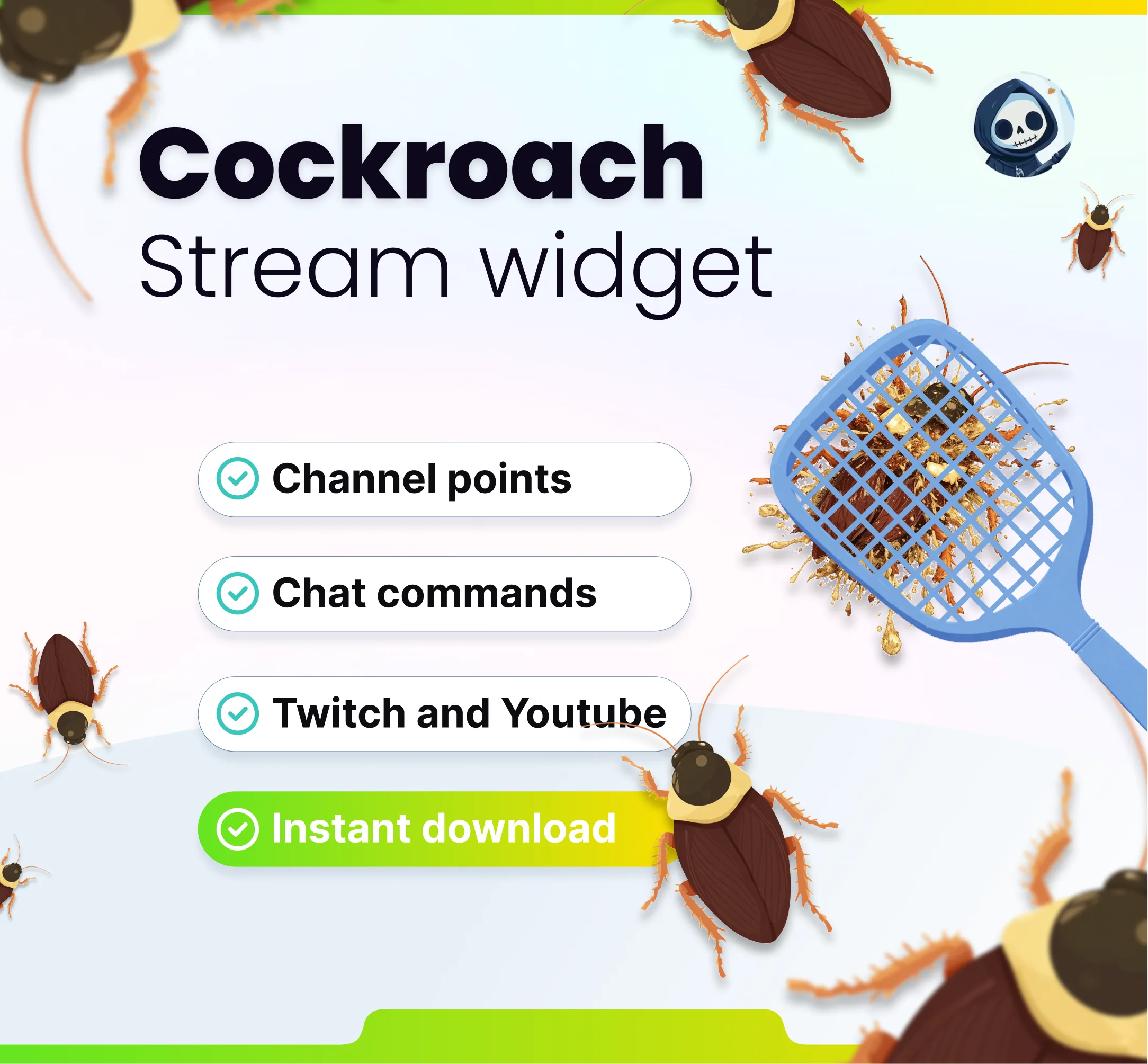 Widget Cockroach - Product Cover | NeoStreamShop