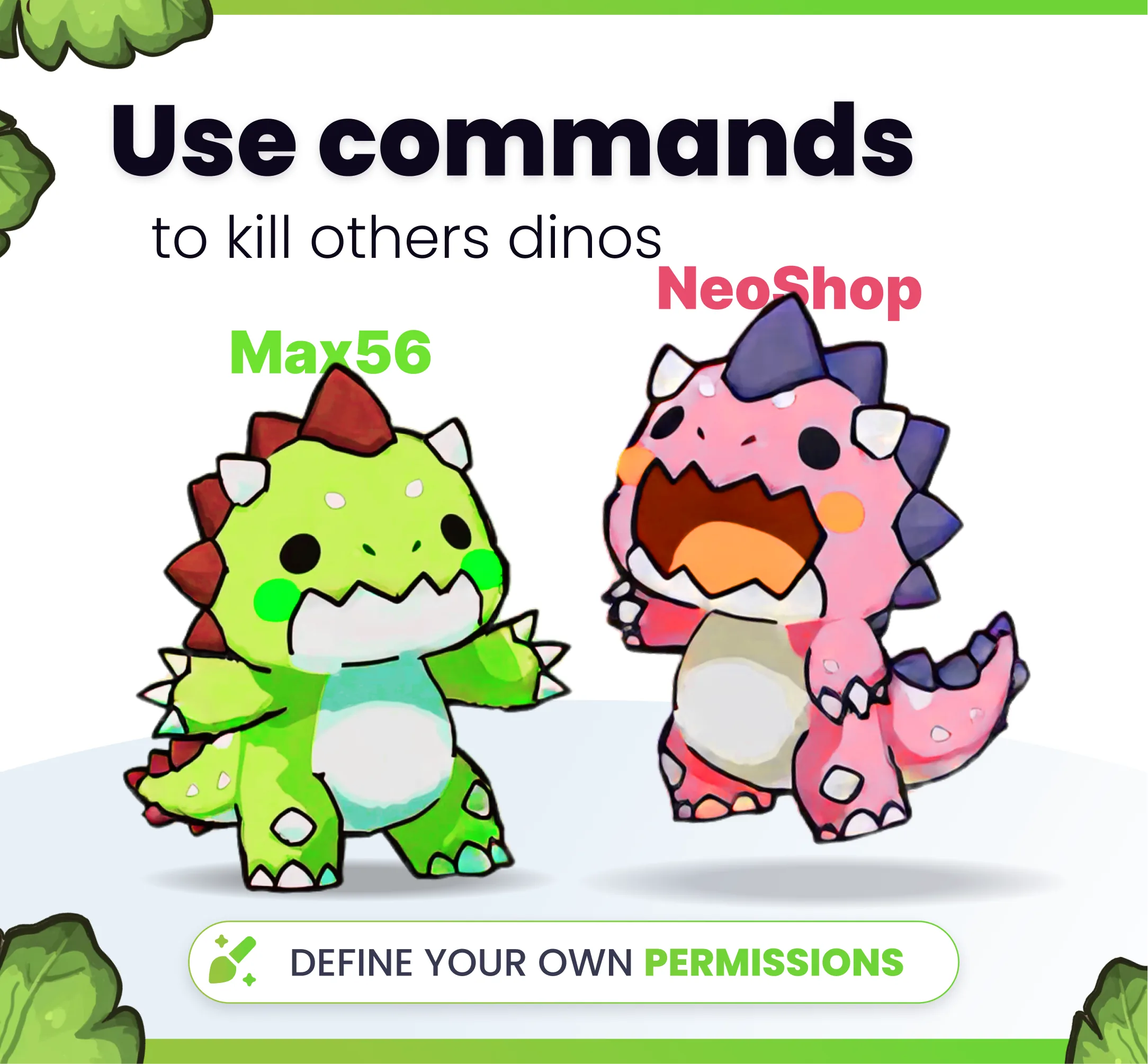 Widget Dino Fight - Preview Image 2 | NeoStreamShop