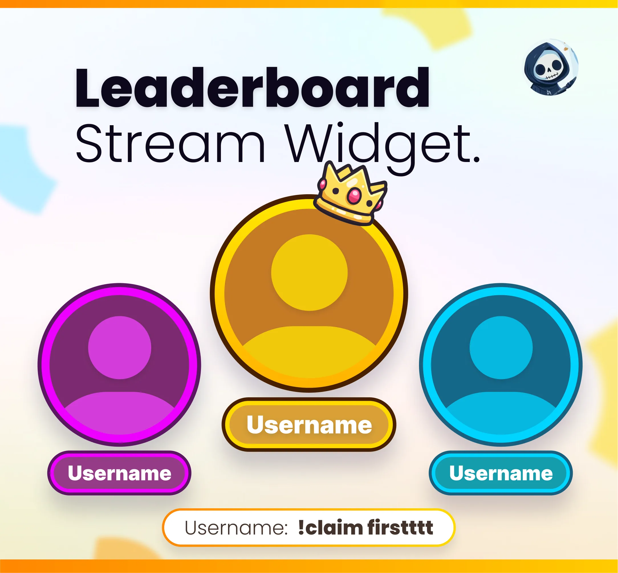 Widget Leaderboard - Product Cover | NeoStreamShop
