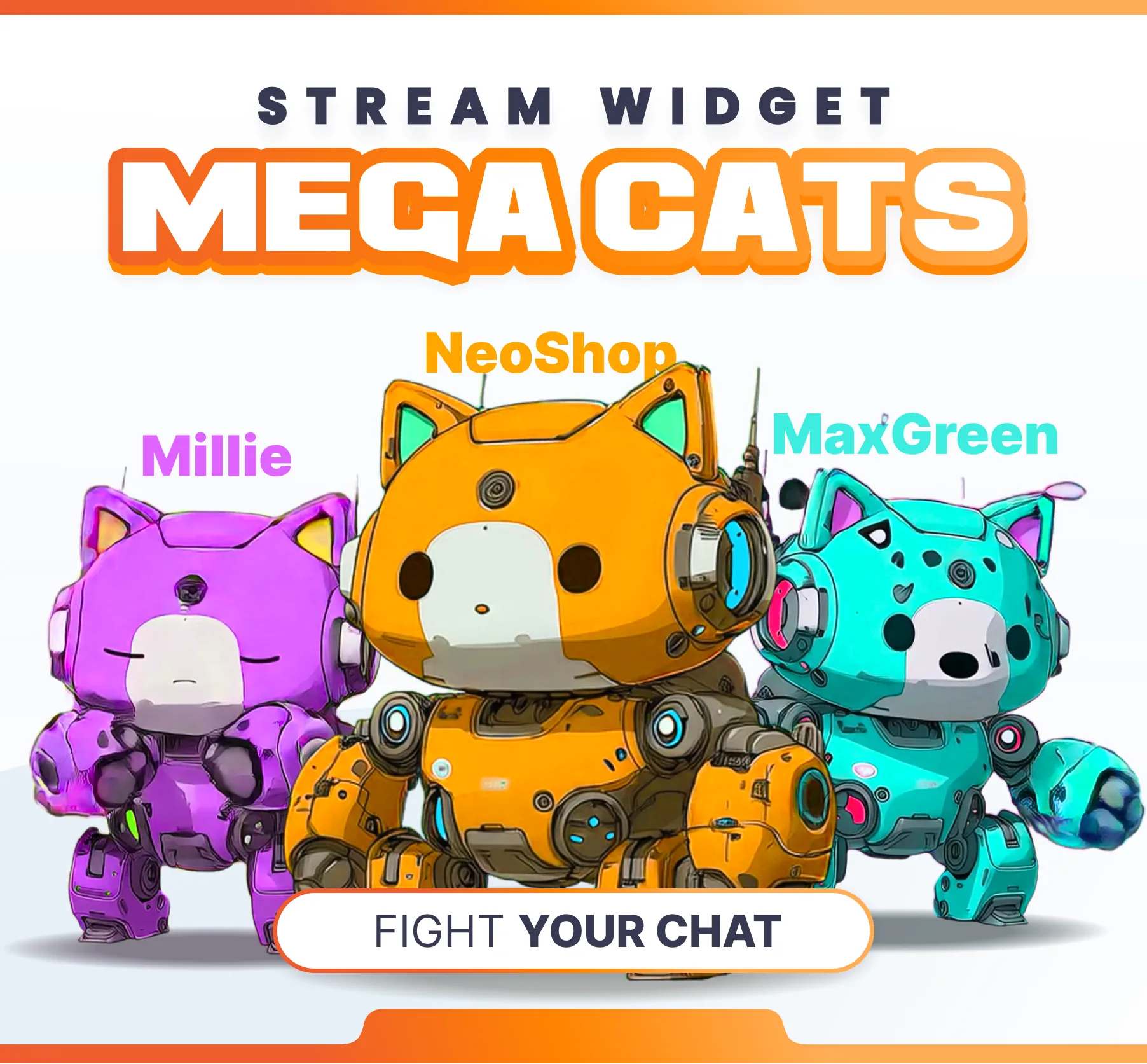 Widget Megacat - Product Cover | NeoStreamShop