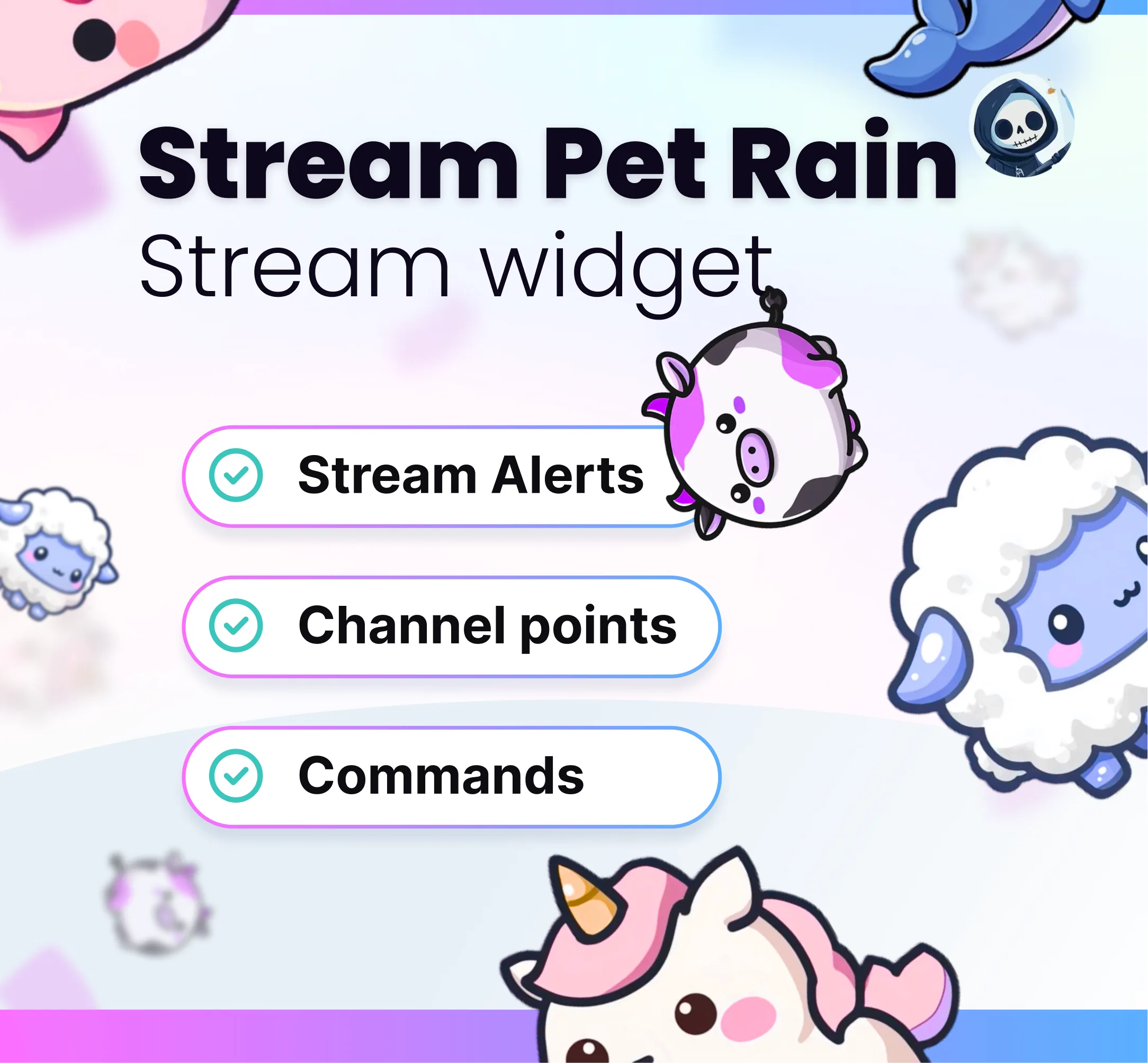 Widget Pet Rain - Product Cover | NeoStreamShop