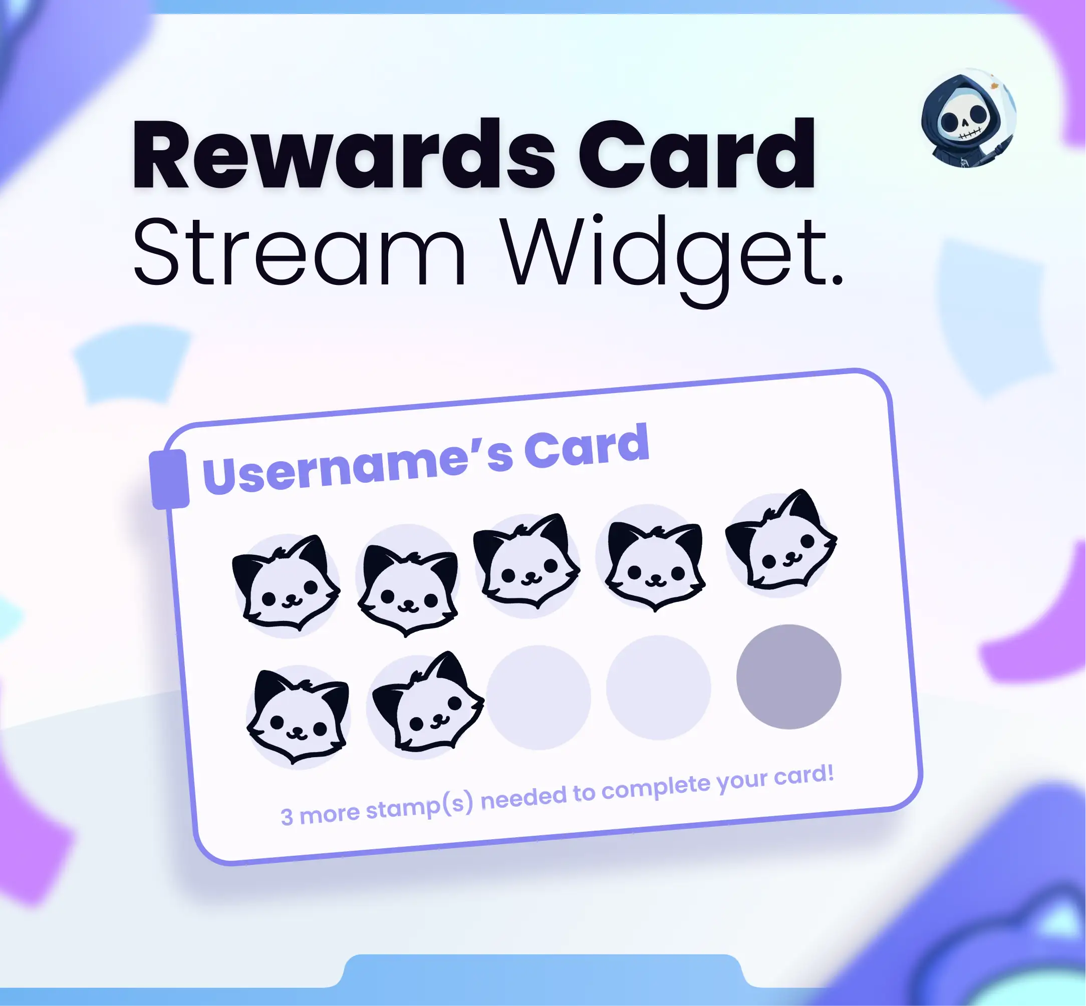 Widget Reward Card - Stream Widgets | NeoStreamShop