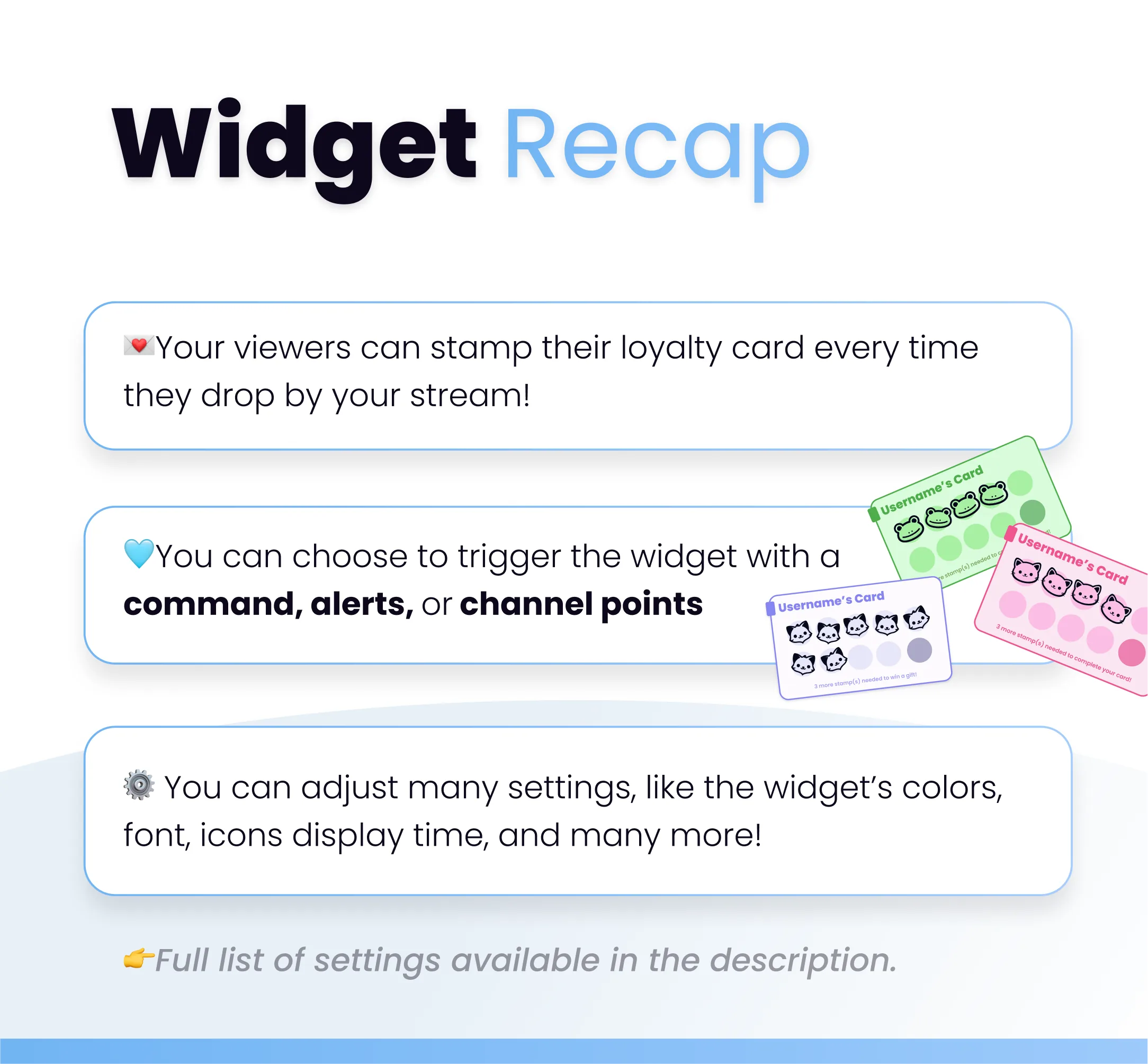 Widget Reward Card - Preview Image 4 | NeoStreamShop