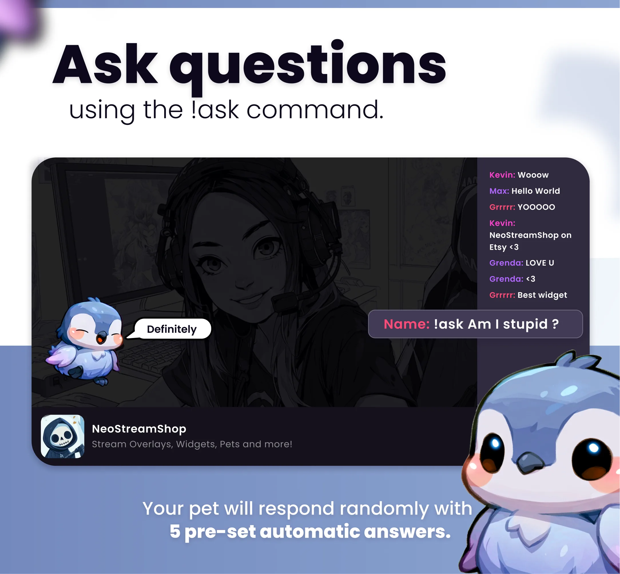 Blue bird - Preview Image 11 | NeoStreamShop