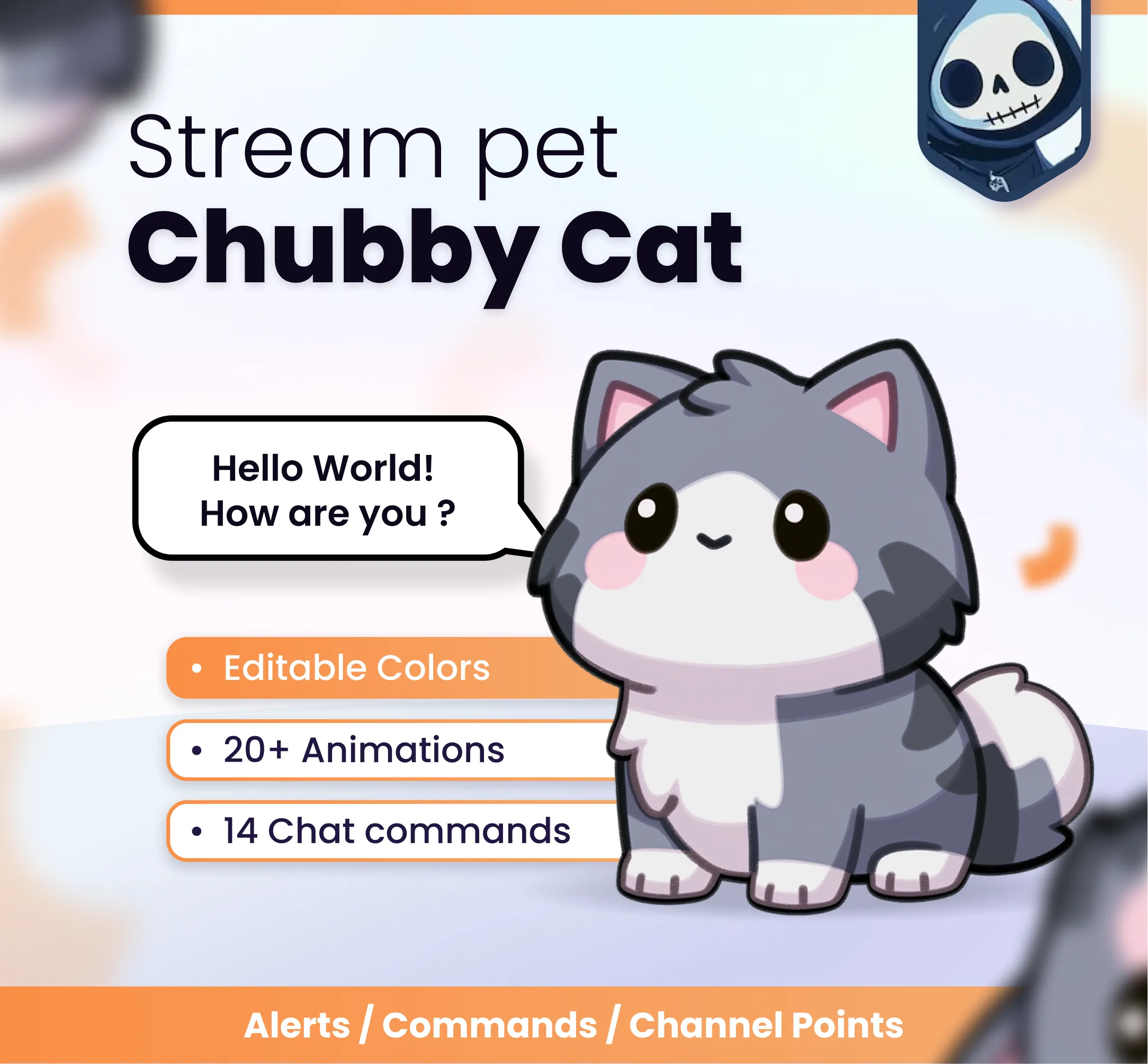Chubby cat - Product Cover | NeoStreamShop