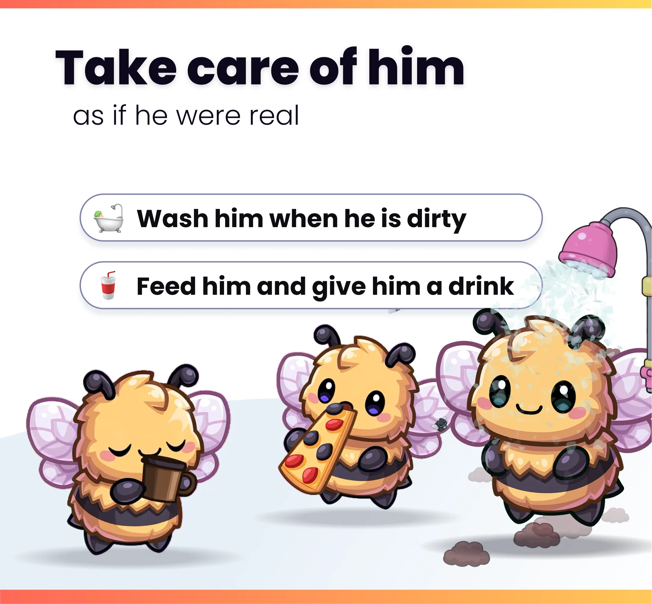Cute bee - Preview Image 5 | NeoStreamShop