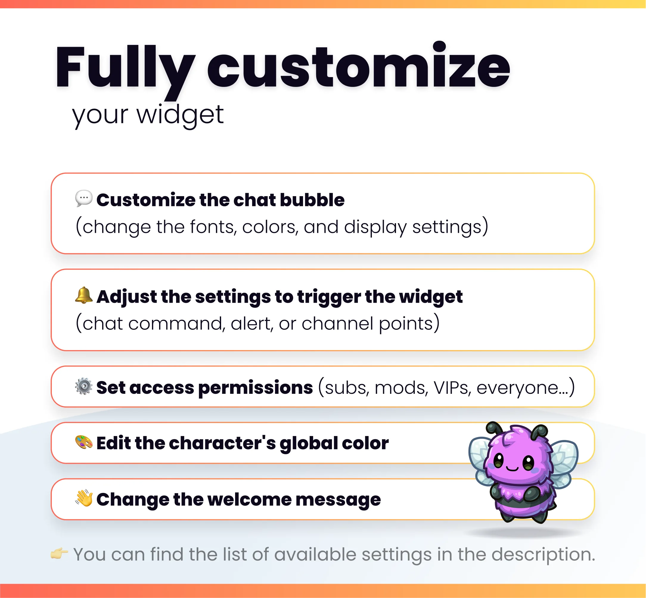 Cute bee - Preview Image 9 | NeoStreamShop