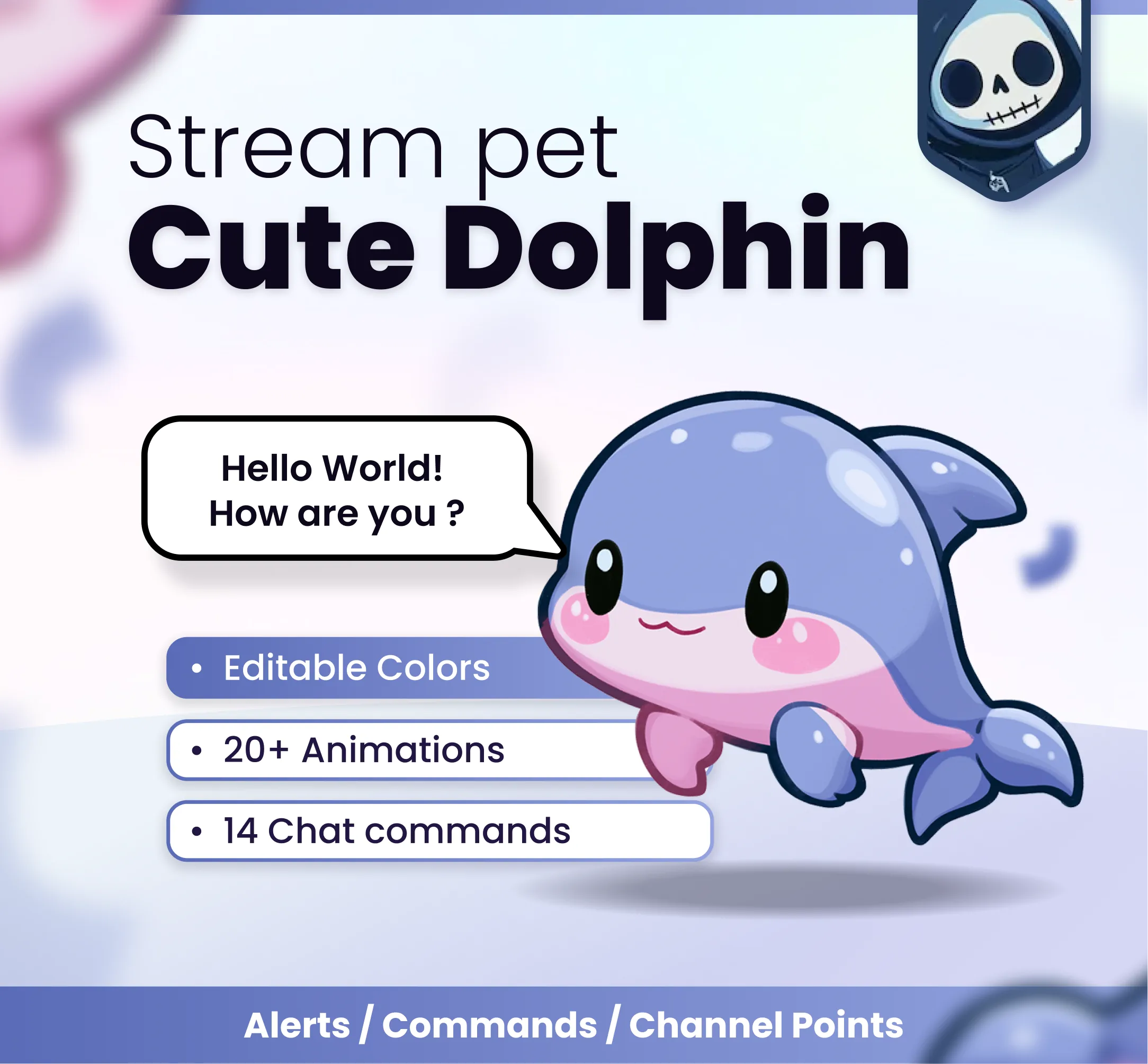 Cute dolphin - Product Cover | NeoStreamShop