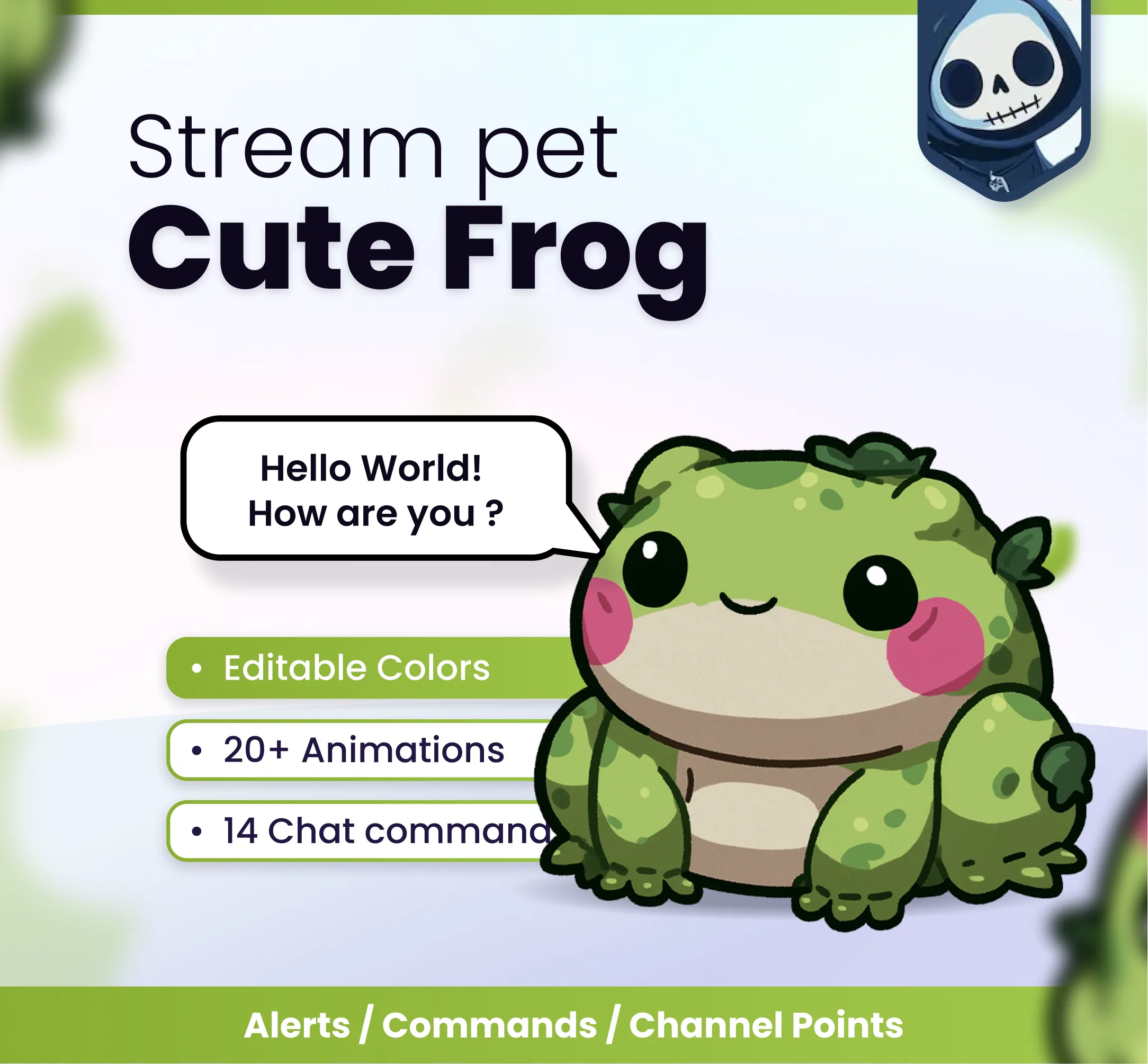 Cute frog - Product Cover | NeoStreamShop