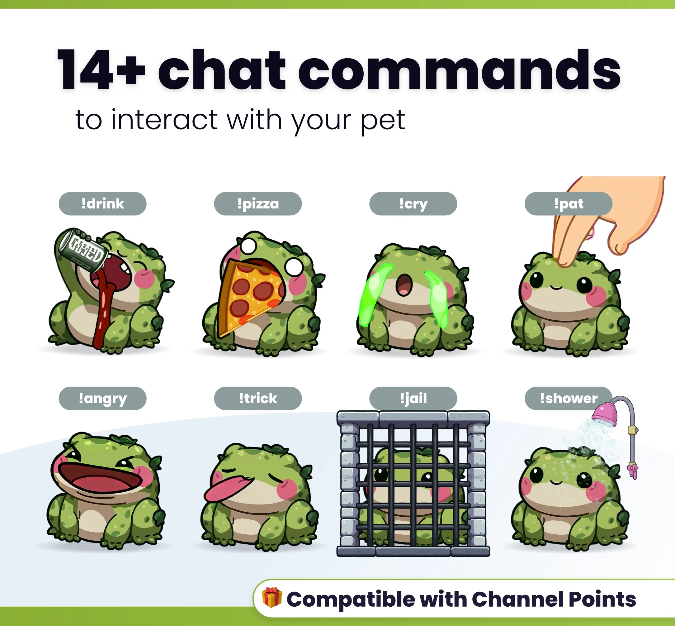 Cute frog - Preview Image 4 | NeoStreamShop