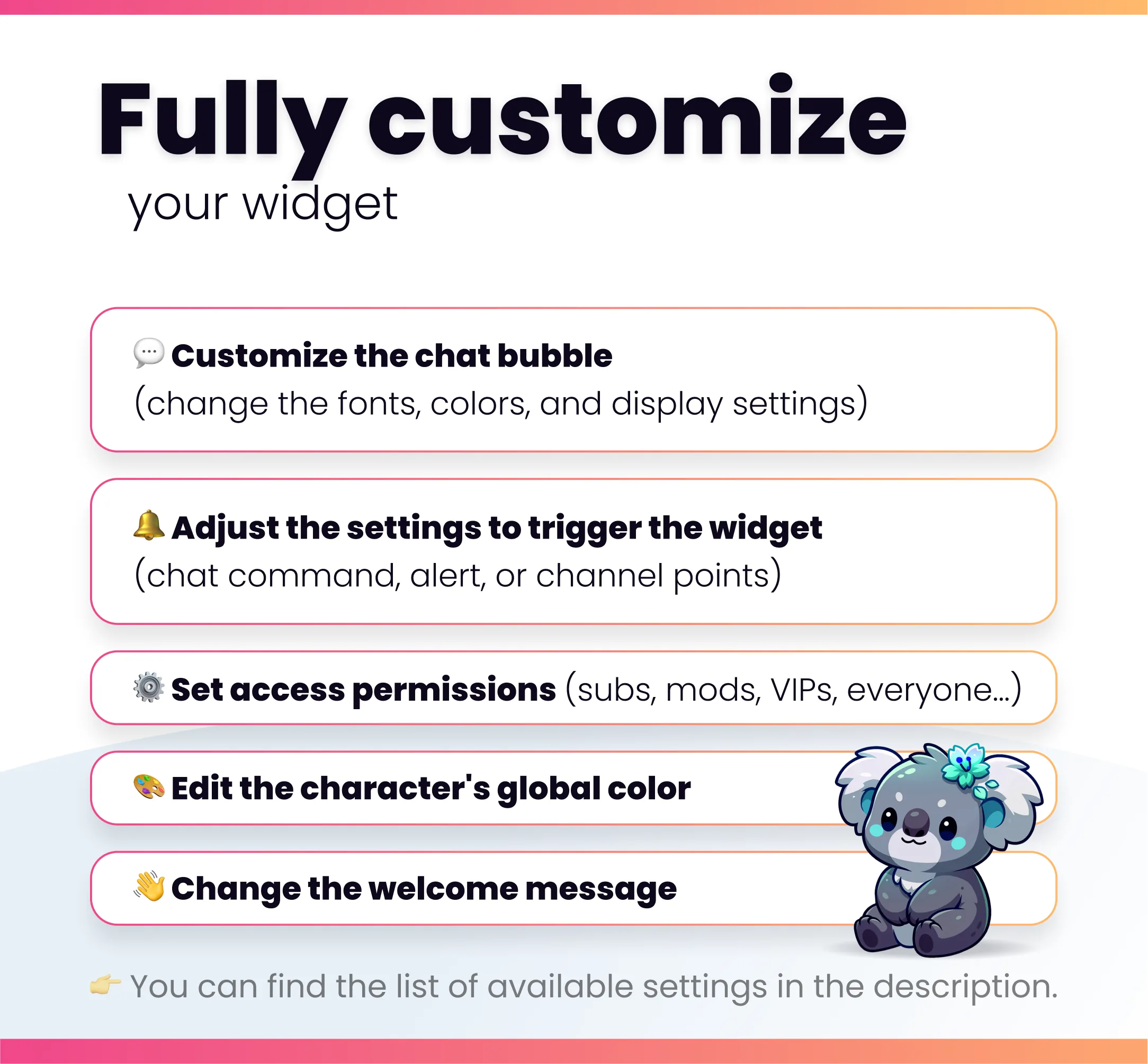 Cute koala - Preview Image 9 | NeoStreamShop