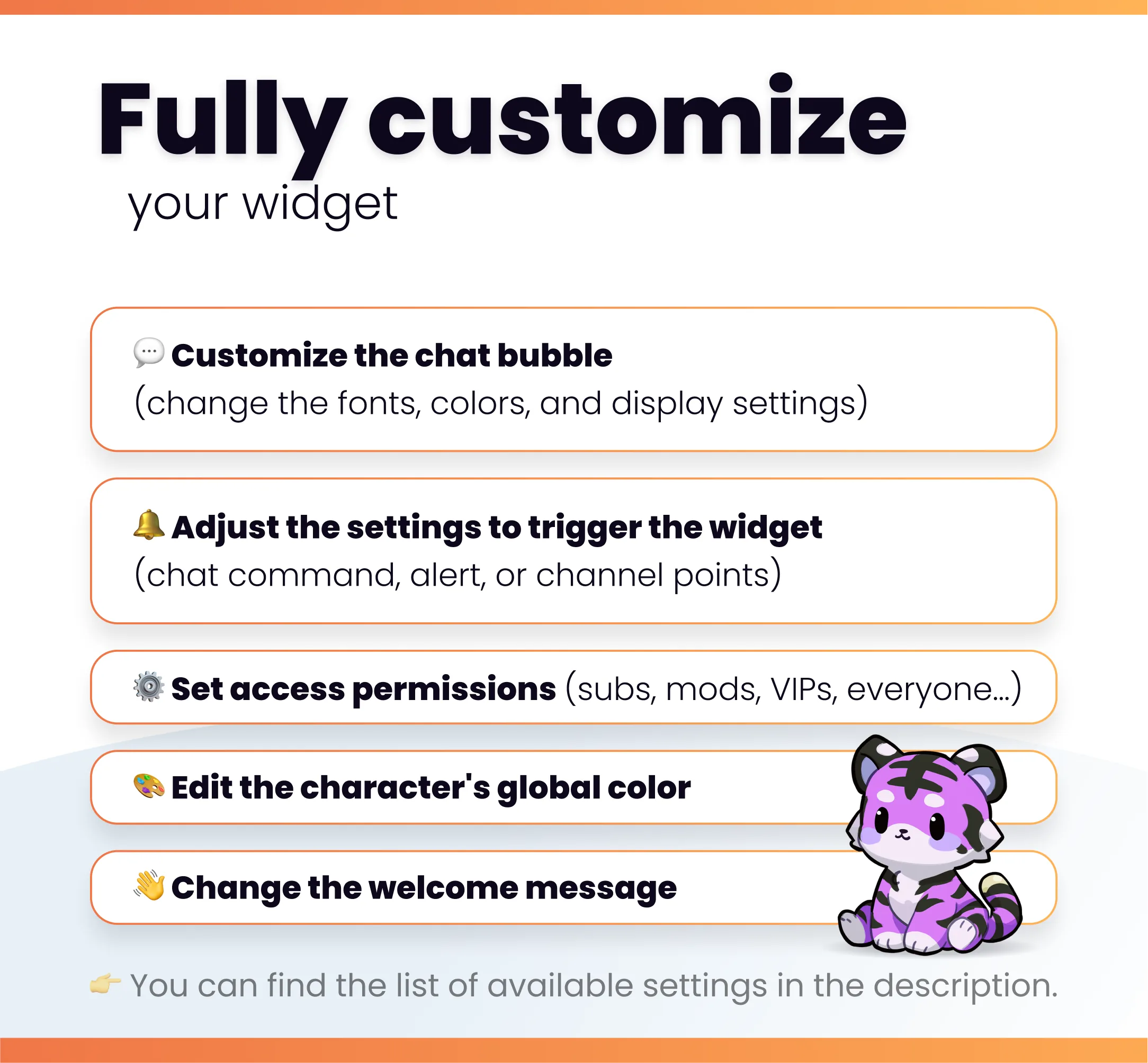 Cute tiger - Preview Image 9 | NeoStreamShop