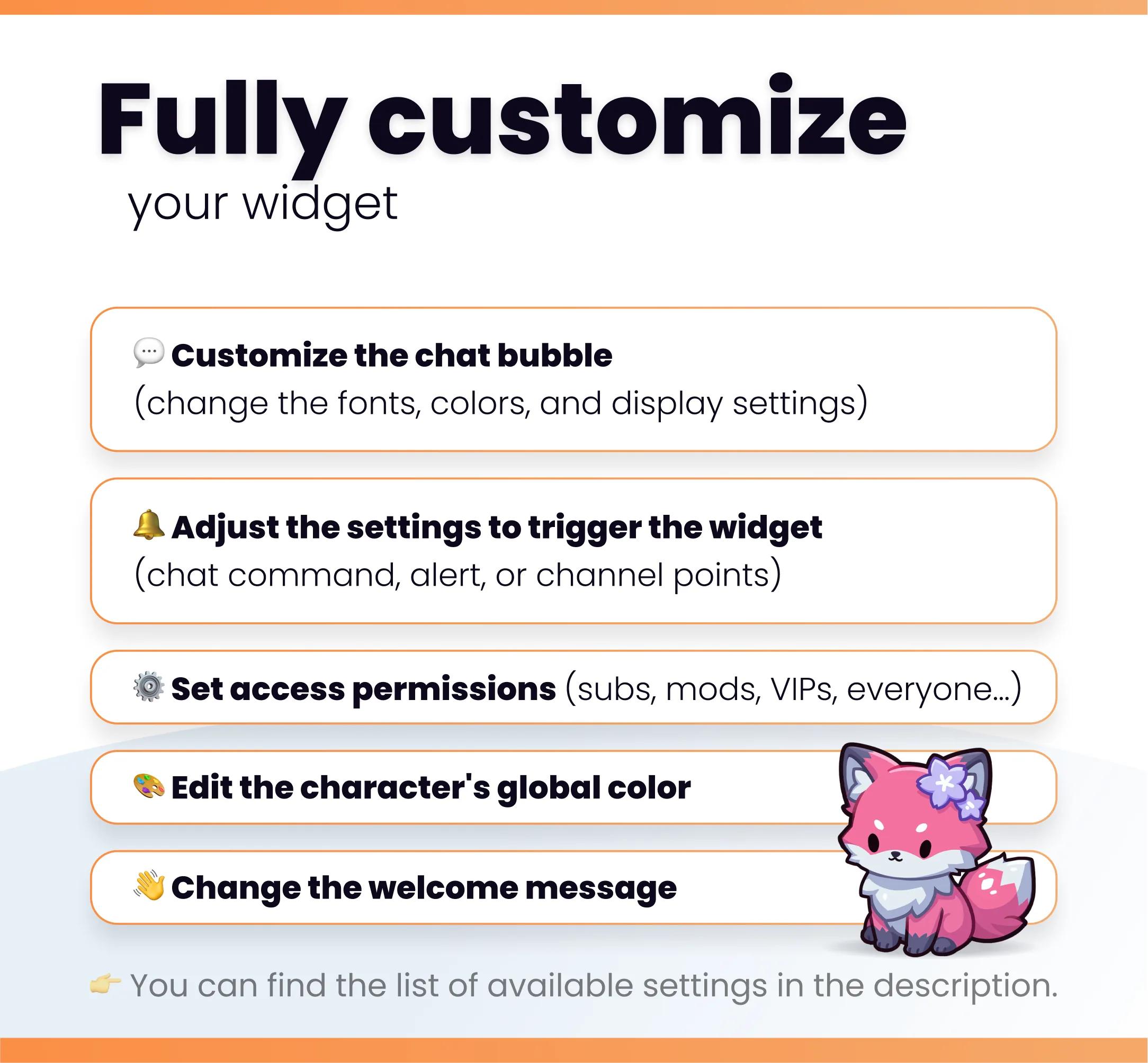 Kawaii fox - Preview Image 9 | NeoStreamShop