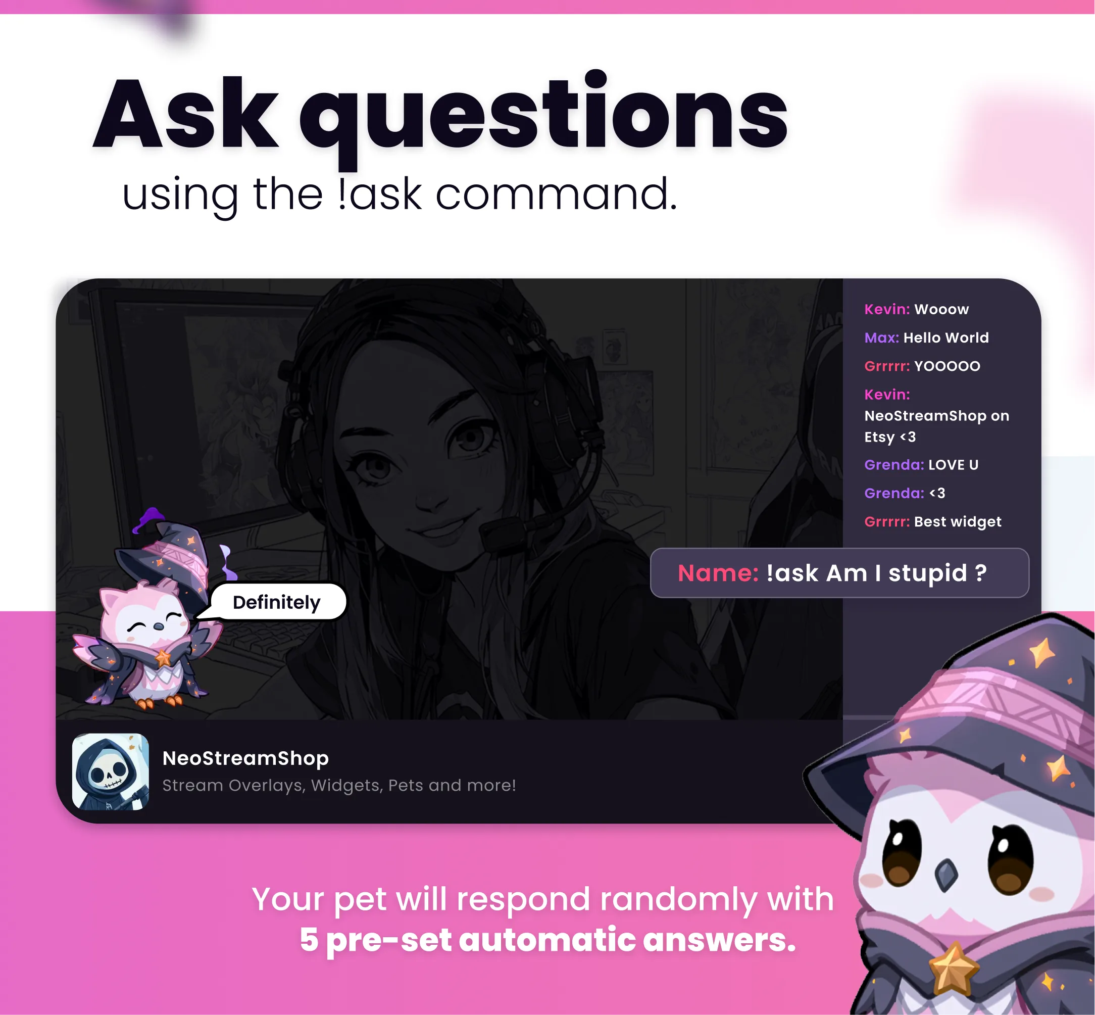 Magic owl - Preview Image 11 | NeoStreamShop