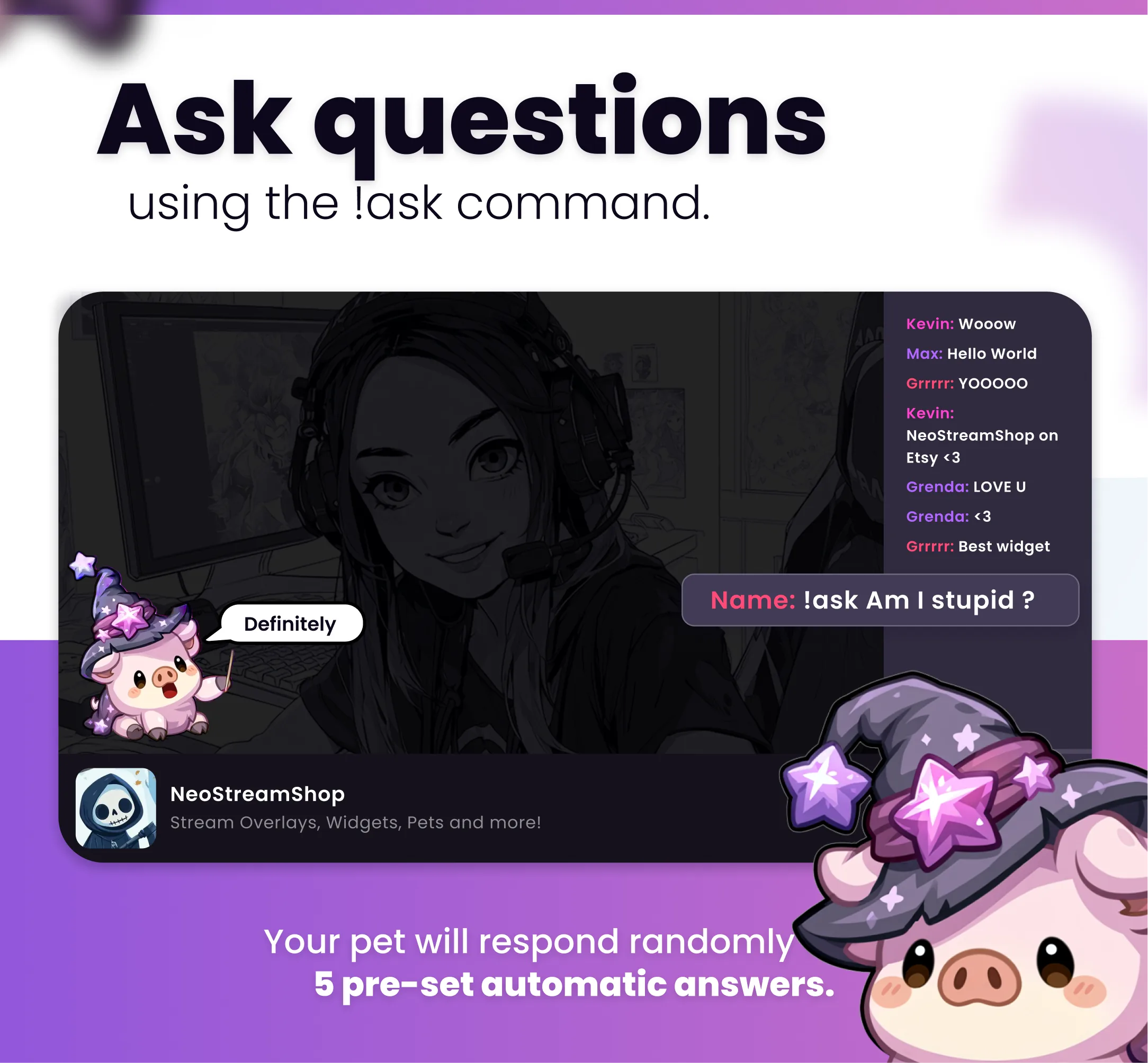 Magic pig - Preview Image 11 | NeoStreamShop