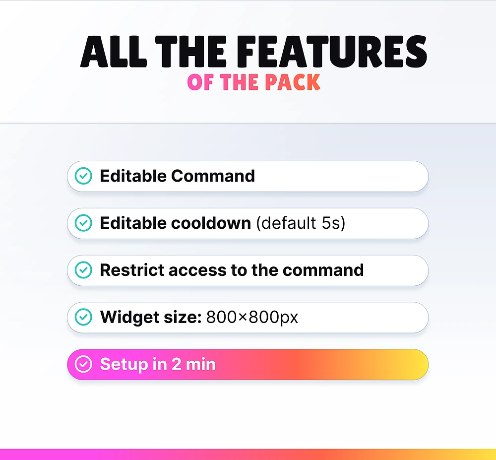 Fun Commands Pack - Preview Image 5 | NeoStreamShop