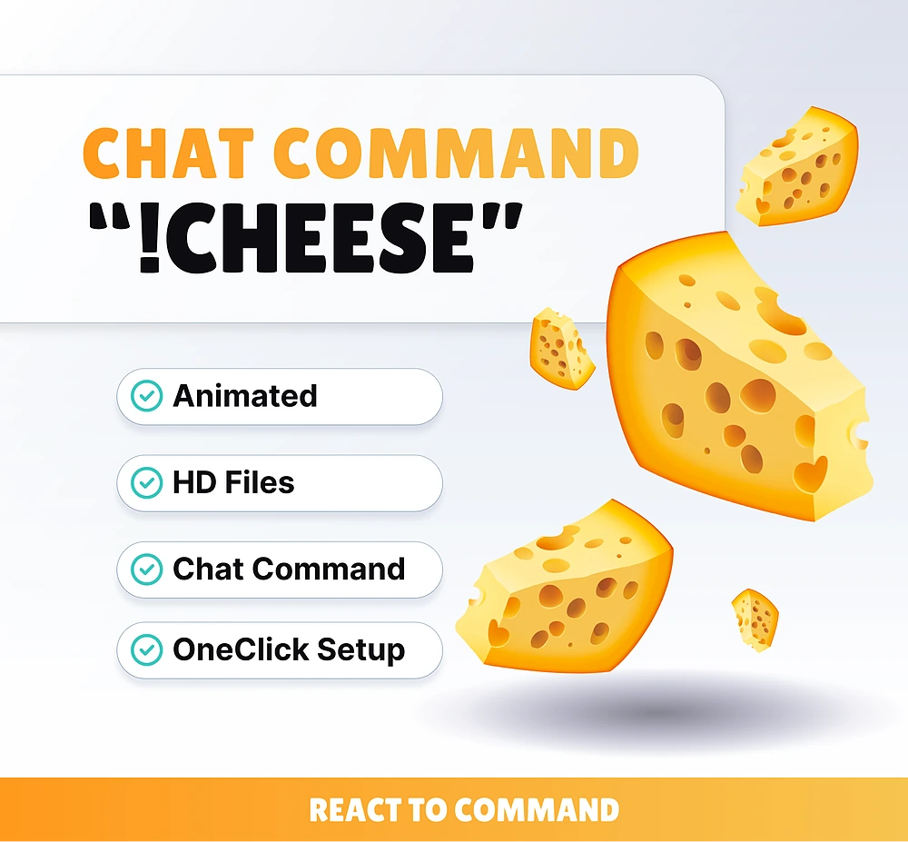 Command Cheese - Product Cover | NeoStreamShop
