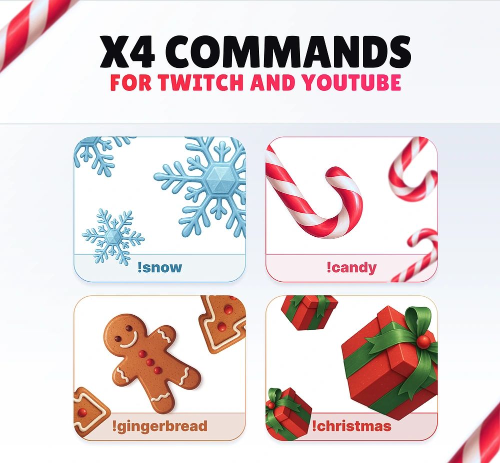 Christmas Commands Pack - Preview Image 1 | NeoStreamShop