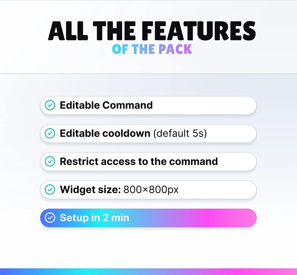 Fun Commands Pack - Preview Image 5 | NeoStreamShop