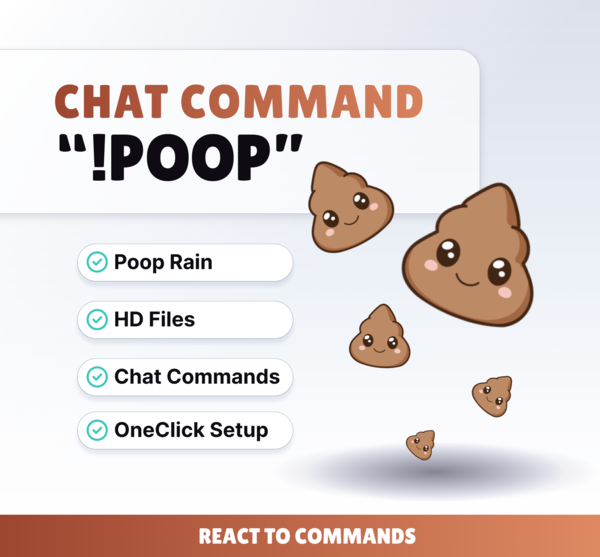 Command Poop - Stream Commands | NeoStreamShop