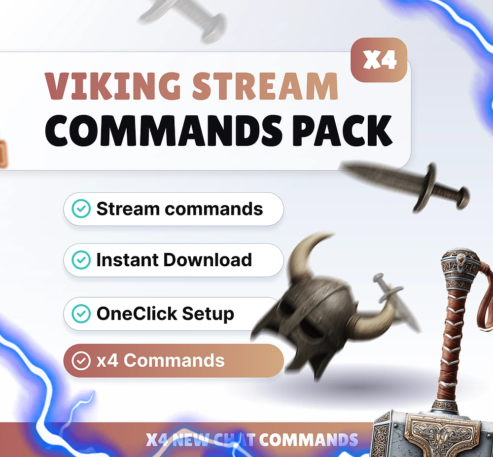 Viking Commands Pack - Product Cover | NeoStreamShop