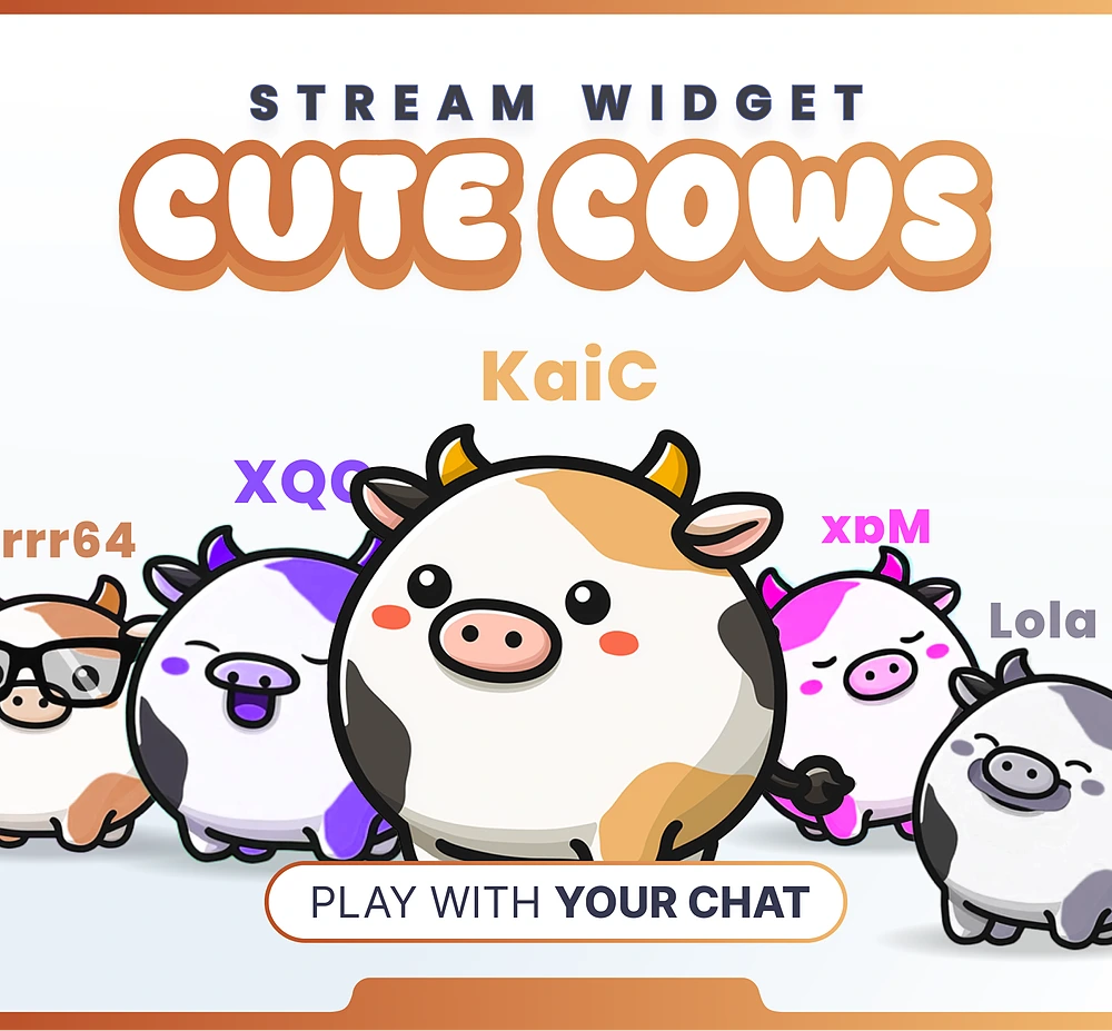 Widget Cows - Product Cover | NeoStreamShop