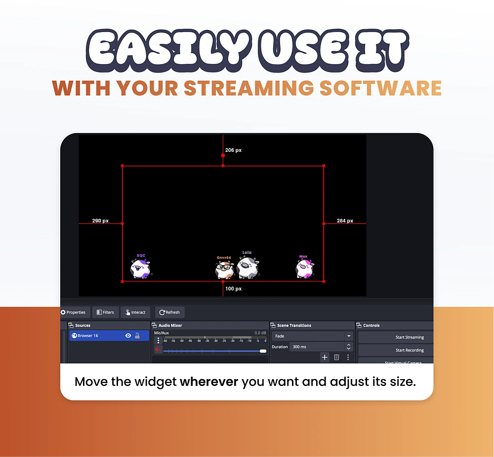 Widget Cows - Preview Image 3 | NeoStreamShop