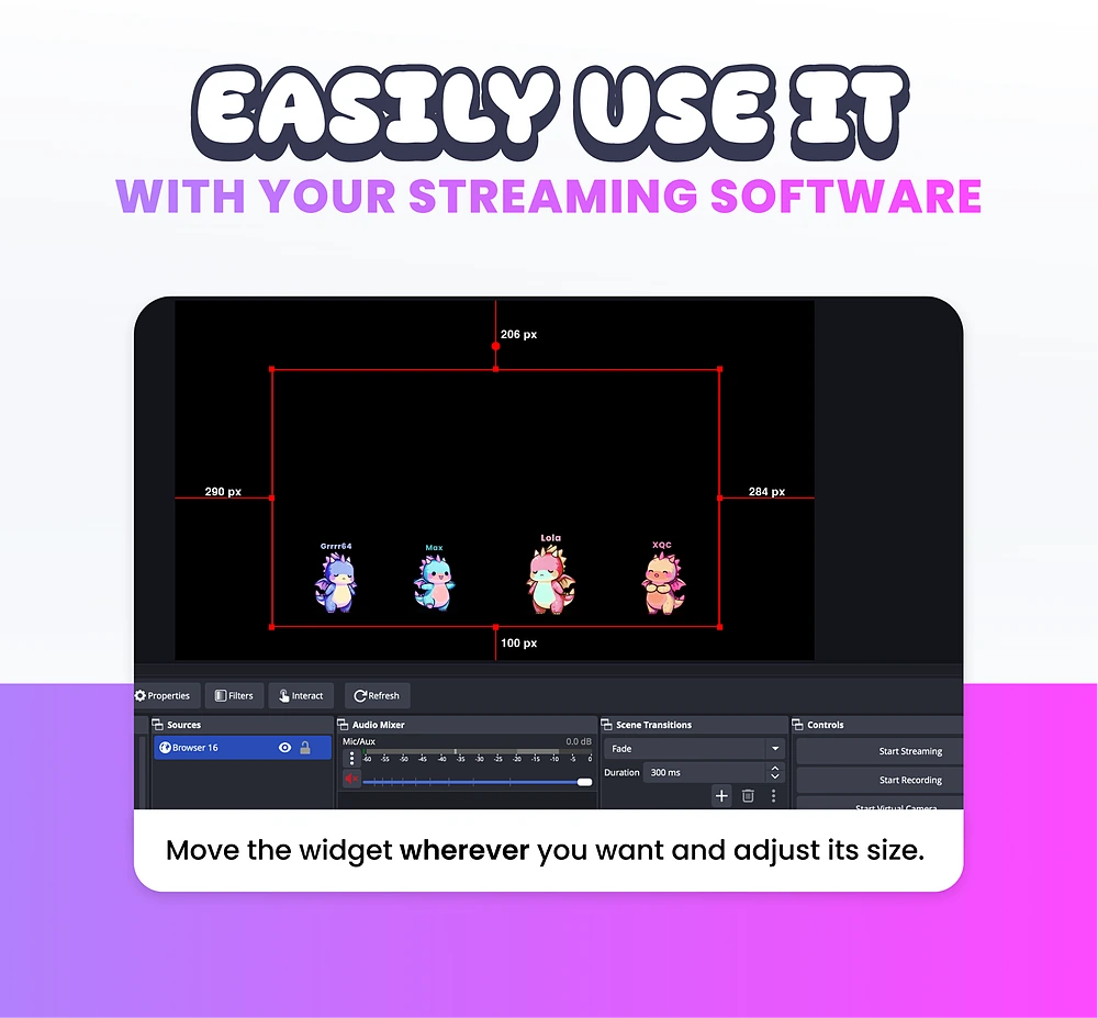 Widget Dragons - Preview Image 3 | NeoStreamShop
