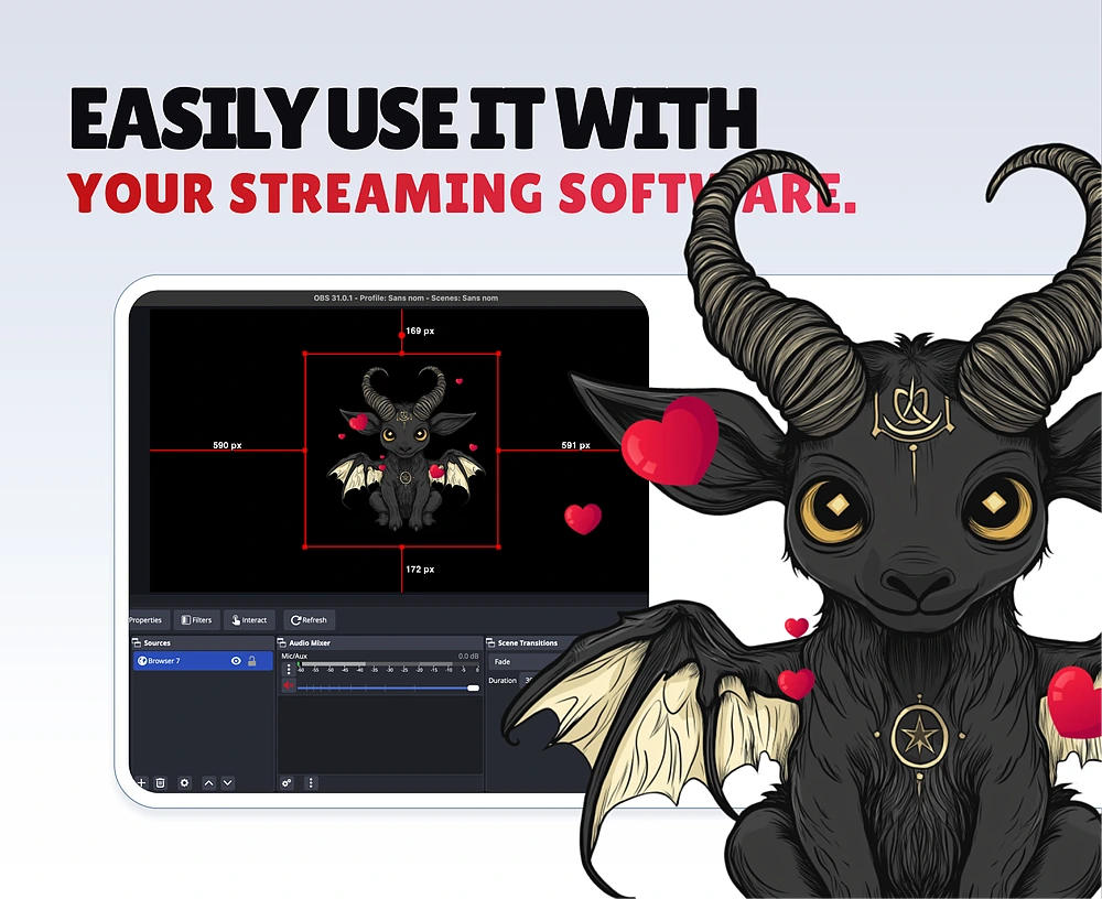 Baphomet Pet - Preview Image 5 | NeoStreamShop