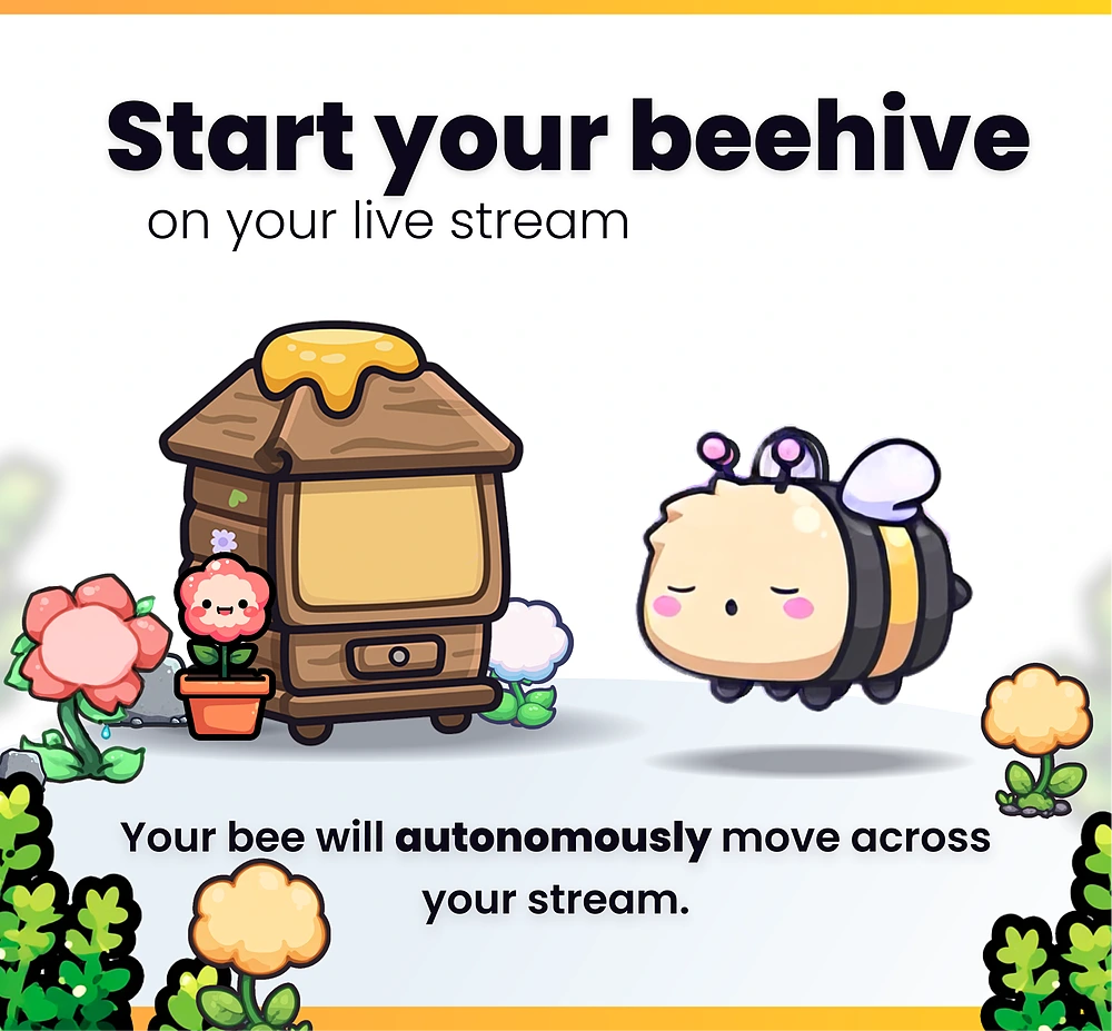 Bees Village Widget - Preview Image 1 | NeoStreamShop