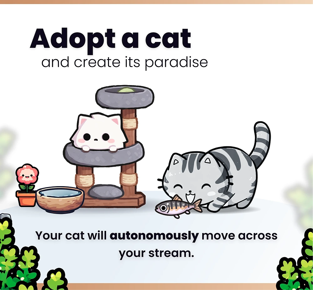 Cats Paradise Widget - Preview Image 1 | NeoStreamShop