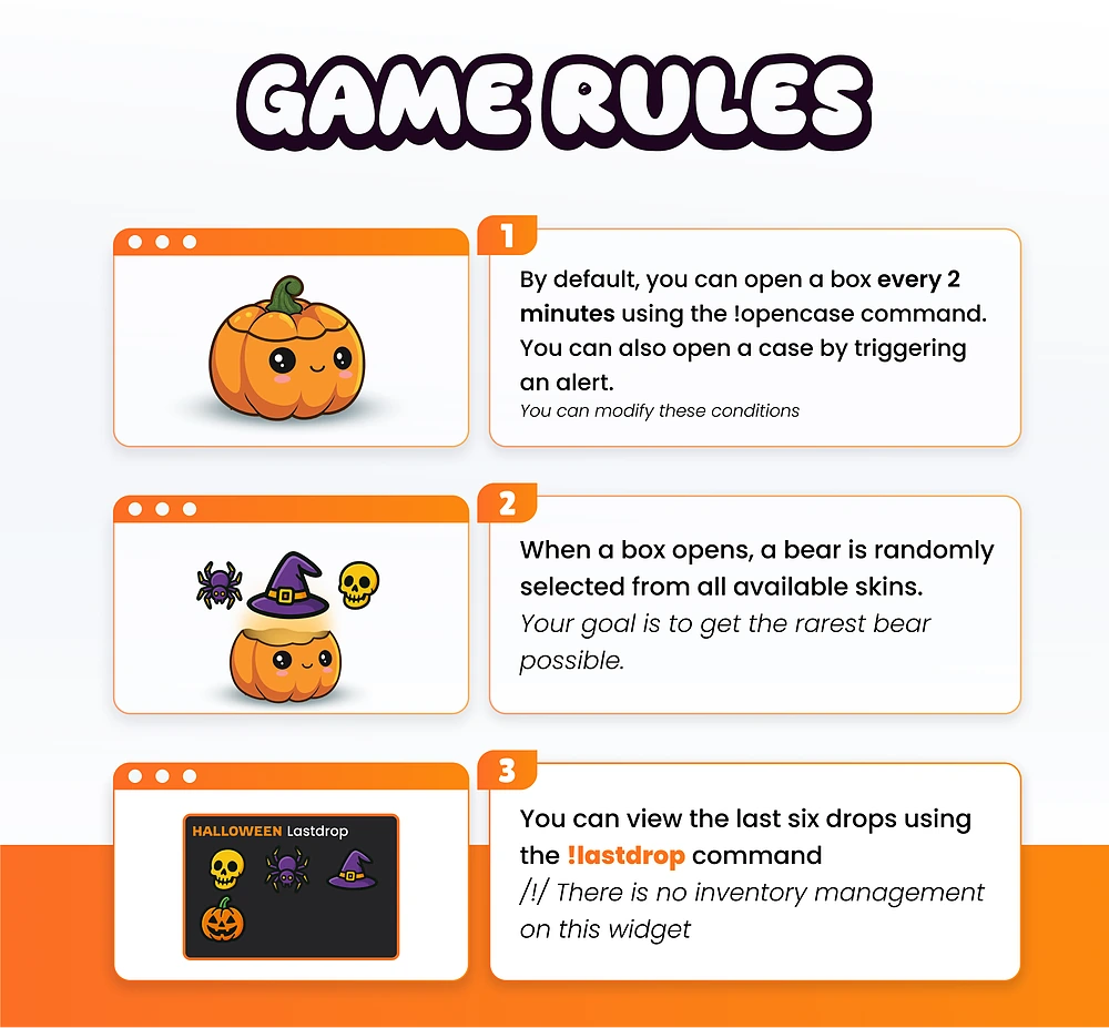Widget Halloween Boxes - Preview Image 1 | NeoStreamShop