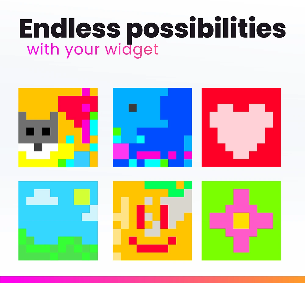 Widget Pixel War - Preview Image 3 | NeoStreamShop
