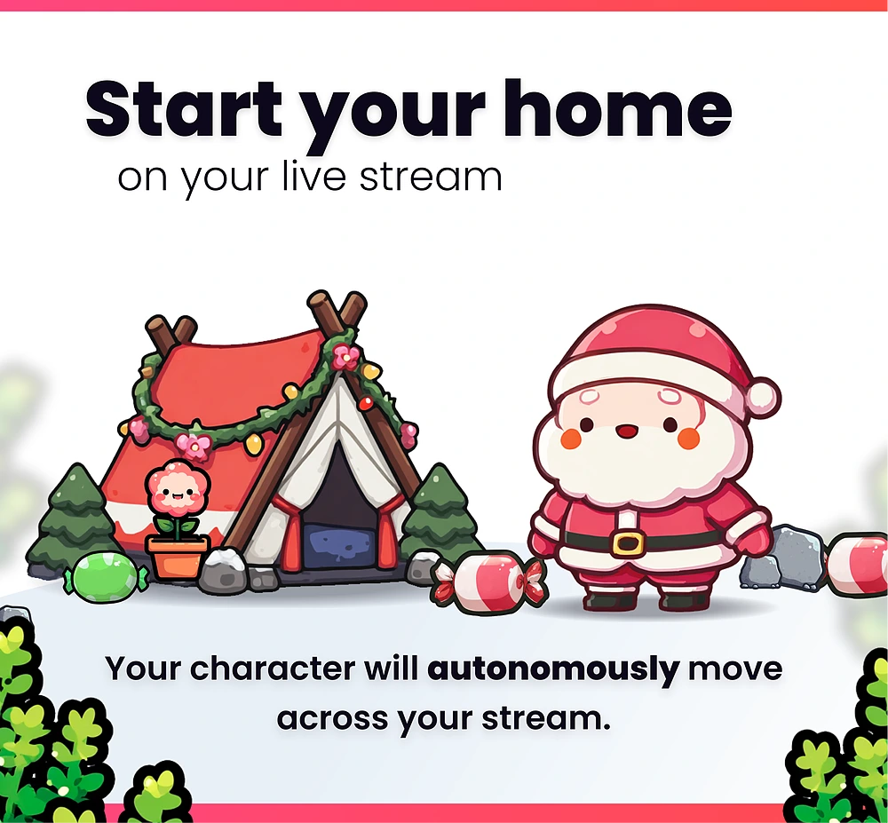 Christmas Village Stream Widget - Preview Image 1 | NeoStreamShop