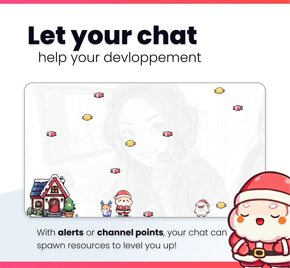 Christmas Village Stream Widget - Preview Image 4 | NeoStreamShop