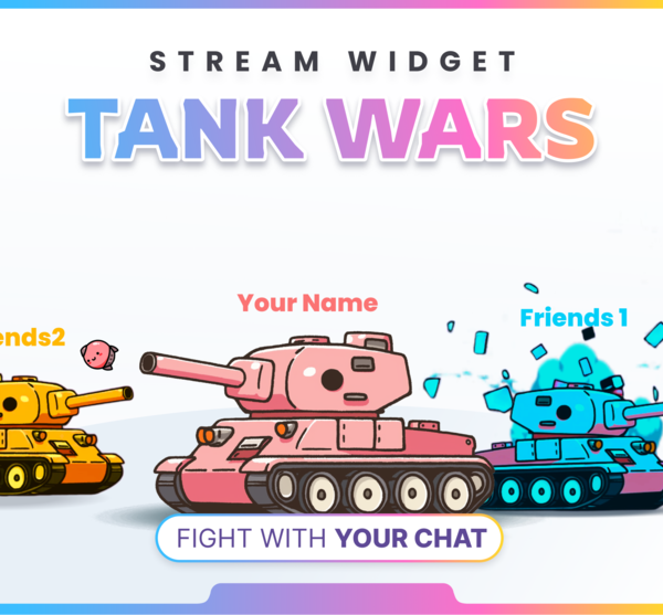 Widget Tank Wars - Stream Widgets | NeoStreamShop