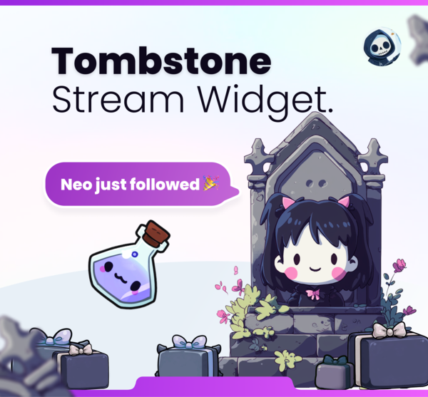 Widget Tombstone - Stream Widgets | NeoStreamShop