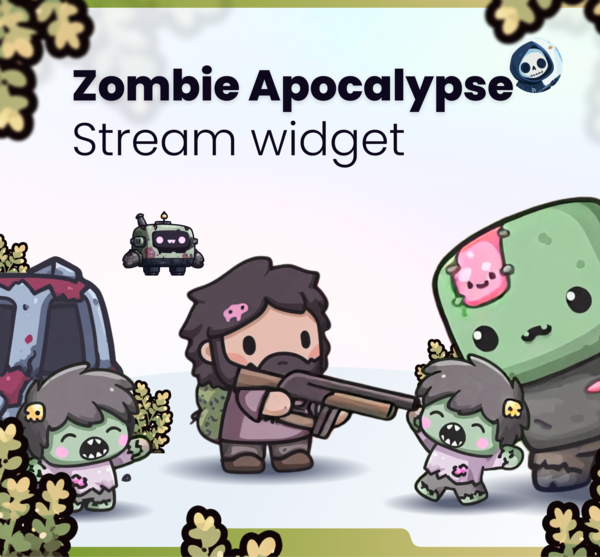Widget Zombie Apocalypse - Stream Widgets | NeoStreamShop